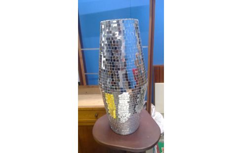 VAAS DISCO GLAS RETRO