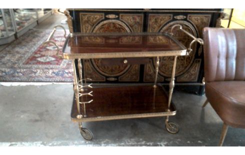 TROLLEY/WHISKEYBAR MAHONIE/NEOCLASSICAL