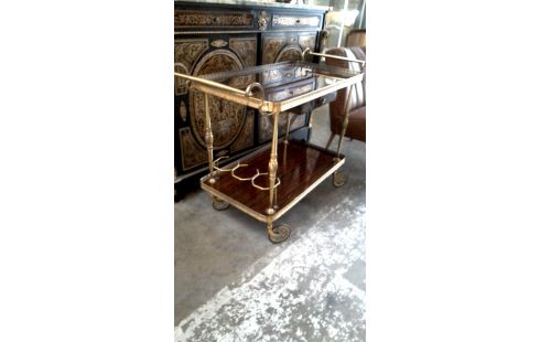 TROLLEY/WHISKEYBAR MAHONIE/NEOCLASSICAL