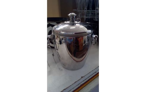 SEAU A GLACE VINTAGE INOX