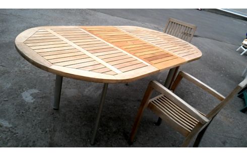 MESA DE JARDÍN TECA