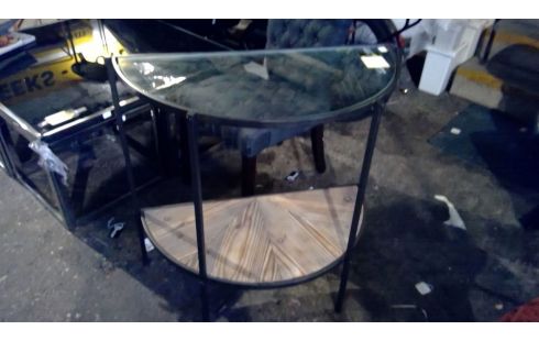 CONSOLE MODERNE DEMI LUNE