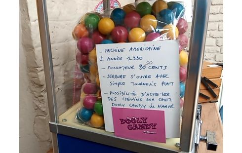 MACHINE À CHIQUES BLEUE MACHINE A POP CORN