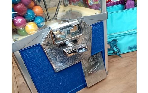 MACHINE À CHIQUES BLEUE MACHINE A POP CORN