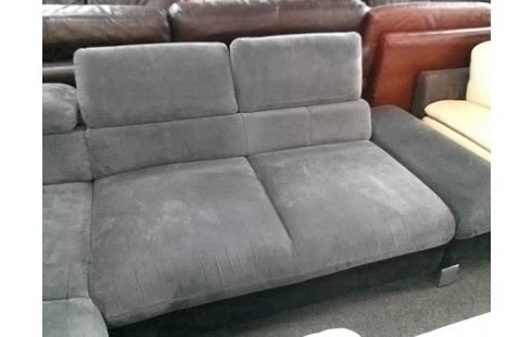 CANAPE D'ANGLE TISSU GRIS