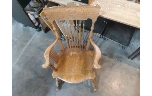 ROCKING CHAIR BOIS MASSIF