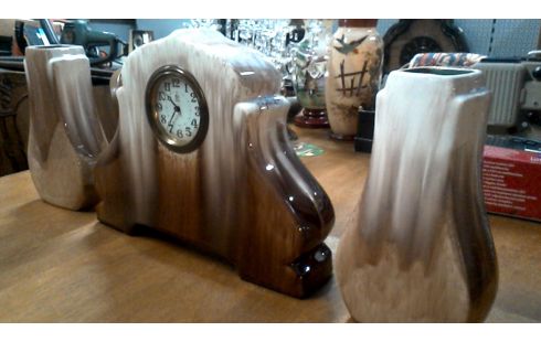 ACCESORIOS DE CHIMENEA, , RELOJ 1 BEIS PARDO