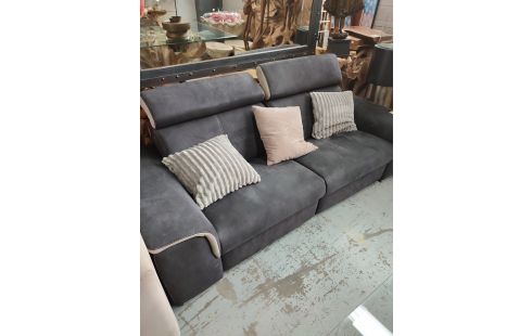 CANAPE RELAX MANUEL GRIS