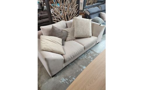 CANAPE 2P BEIGE CLAIR