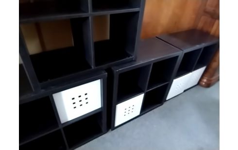 MEUBLE IKEA KALAX 72/72 4 COMPARTIMENTS