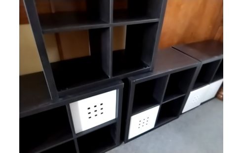 MEUBLE IKEA KALAX 72/72 4 COMPARTIMENTS