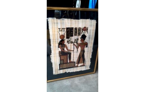 CADRE, , PAPYRUS EGYPTIEN