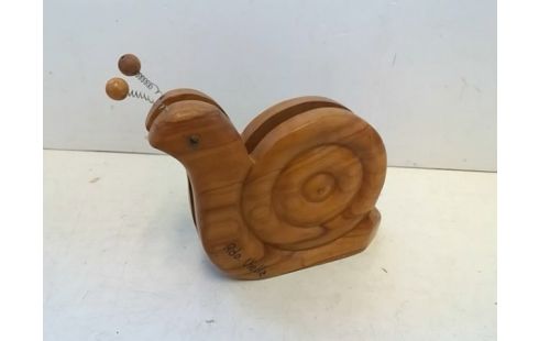 DECORATION ESCARGOT BOIS