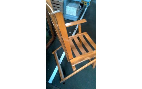 CHAISE DE JARDIN, , BOIS PLIANT