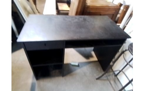 BUREAU MELAMINE NOIR