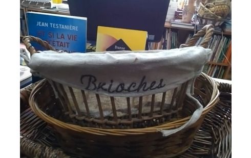 PANIER TISSU BRIOCHE