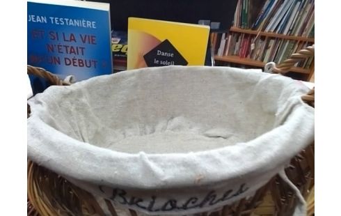 PANIER TISSU BRIOCHE