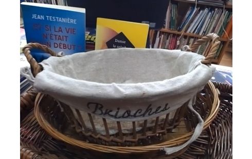 PANIER TISSU BRIOCHE