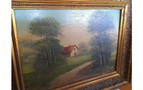 CADRE PAYSAGE MAISON