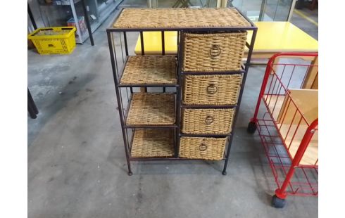 MEUBLE RANGEMENT OSIER