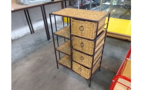 MEUBLE RANGEMENT OSIER