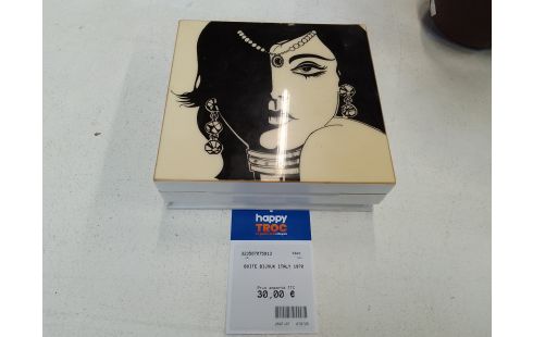 BOITE BIJOUX ITALY 1970