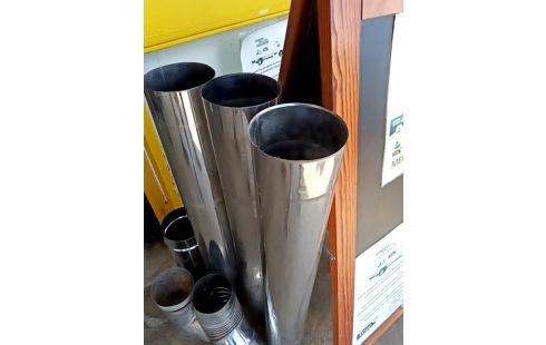 TUYAU POÊLE DIAM 130X1M