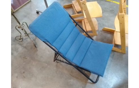 TRANSAT PLIANT TISSU BLEU