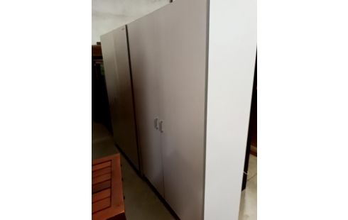 ARMOIRE 2 PORTES BLANCHE