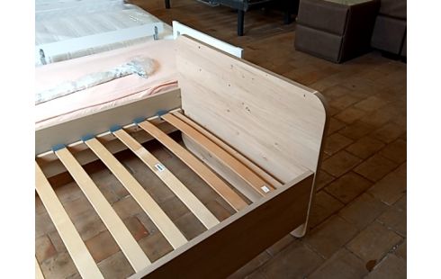 LIT+SOMMIER À LATTES 90/200