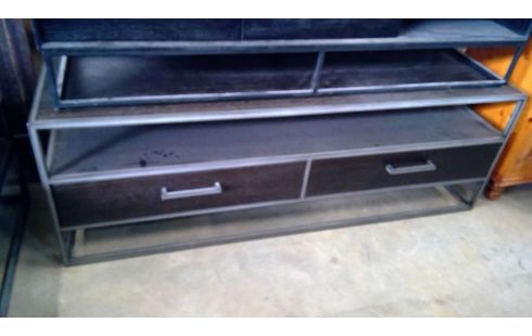 TV-MEUBEL ACCACIA METAAL ANTRA.