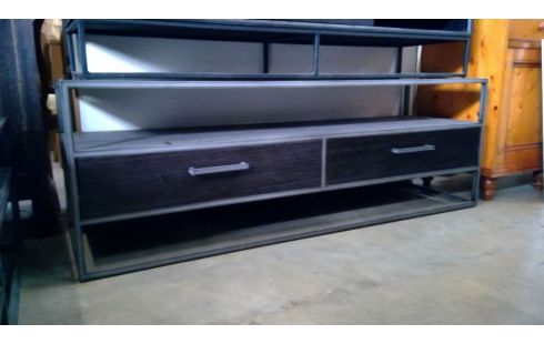 TV-MEUBEL ACCACIA METAAL ANTRA.