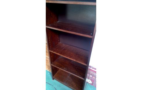 ETAGERE BIBLIOTHEQUE BRUN VINTAGE