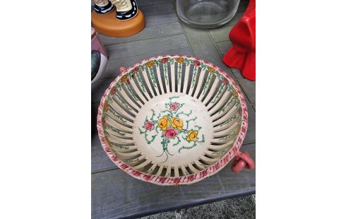 PANIER FAIENCE FRANCAISE