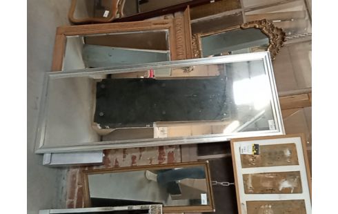 MIROIR RECTANGULAIRE ARGENTE