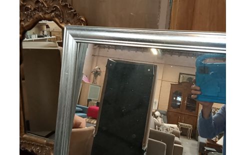 MIROIR RECTANGULAIRE ARGENTE