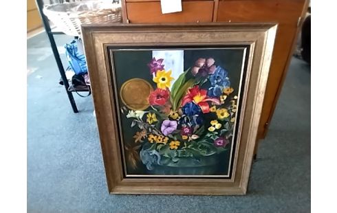 HUILE SUR TOILE BOUQUET