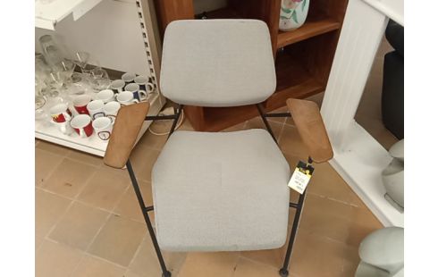 FAUTEUIL PROSTORIA POLYGON TISSU BEIGE 1400EUR NEUF
