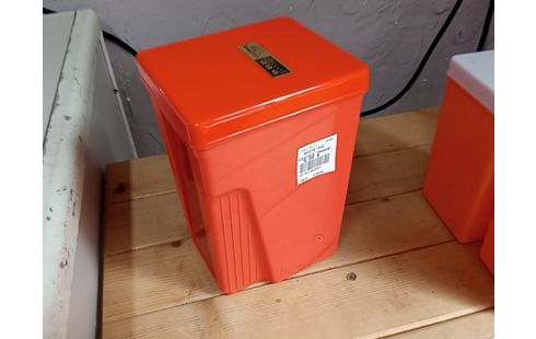 BOITE PVC VINTAGE ORANGE