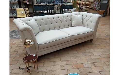 CANAPE TISSU GREICHE SYLE CHESTERFIELD MAISON DU MONDE