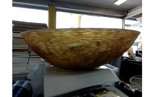 COUPELLE DE LAMPE PATE DE VERRE