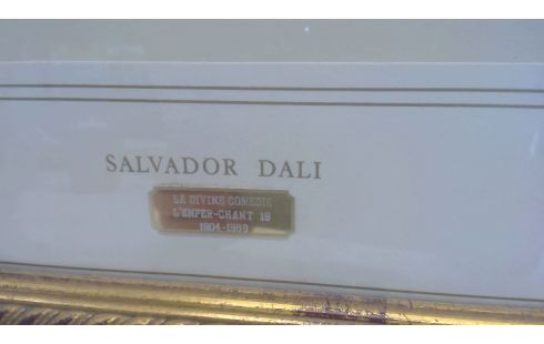 LITHOGRAPHIE SALVADOR DALI
