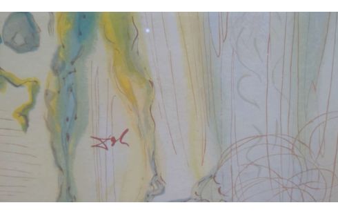 LITHOGRAPHIE SALVADOR DALI