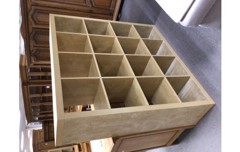 ETAGERE IKEA KALAX COULEUR HETRE