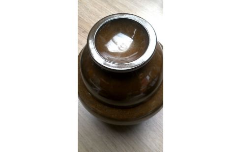 VASE COUVERT DESIGN ANNEES 70 EMAIL DEDICACE