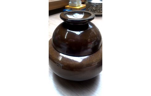 VASE COUVERT DESIGN ANNEES 70 EMAIL DEDICACE