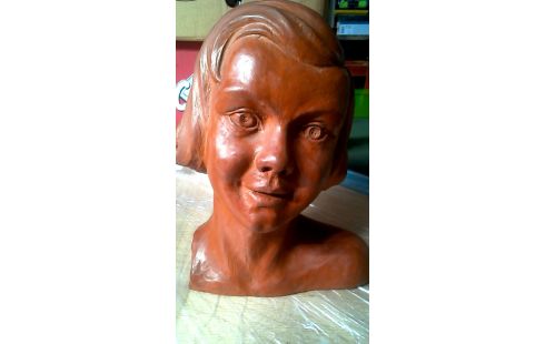 BUSTE TERRA COTTA MEISJE