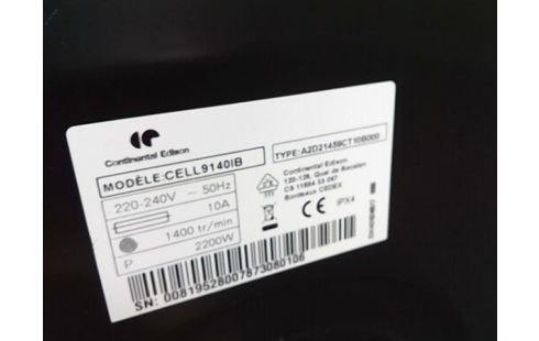 LAVE LINGE C.EDISSON 8KG