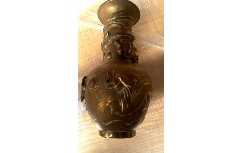 VASE ORIENTAL BRONZE