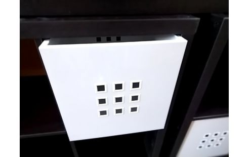 CASIER BLANC PLASTIQUE